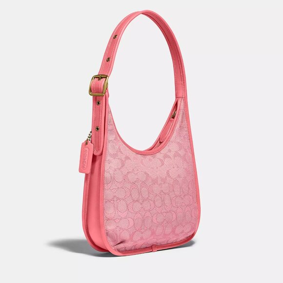 Coach Ergo Shoulder Bag In Signature Jacquard - Picture 2 of 7